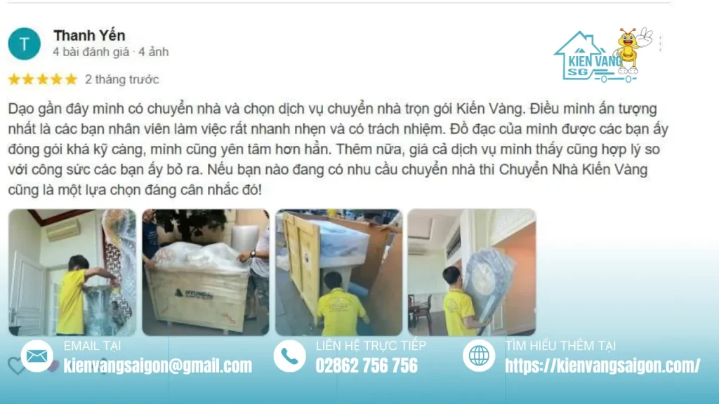 Dịch vụ chuyển nhà trọn gói Phường Phú An