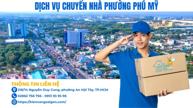 Dịch vụ chuyển nhà trọn gói Phường Phú Mỹ