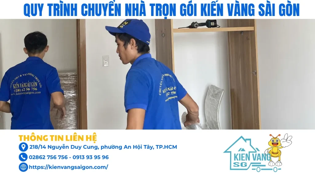 Quy trình dịch vụ chuyển nhà trọn gói Xã Bình Khánh