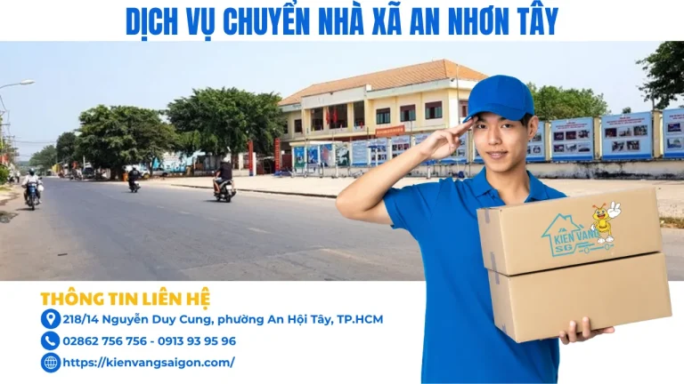 dịch vụ chuyển nhà trọn gói Xã An Nhơn Tây